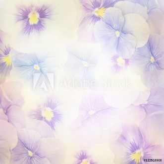 Picture of Violet Flowers Background